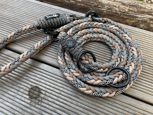 Přepínací paracord vodítko - 1,5 m