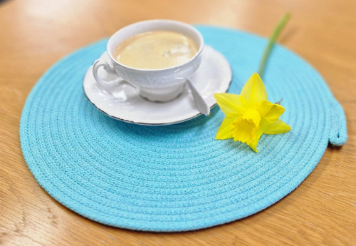 Prostírání kulaté - ledová — foto 1