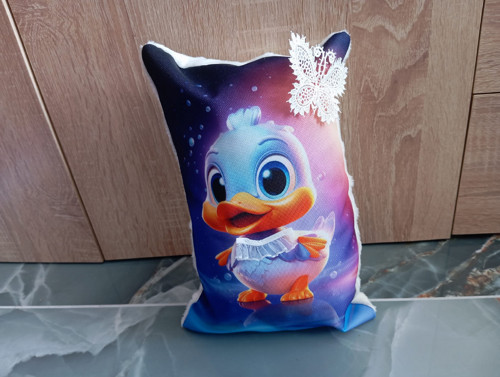 Dekorační polštářek kačenka