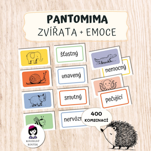 Emocionální pantomima - vyjadřování pocitů