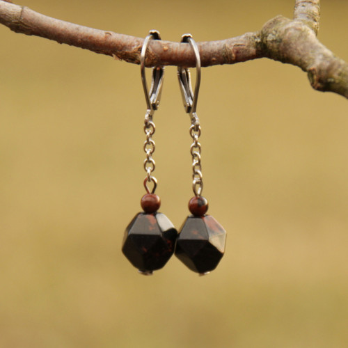 Mahagonový obsidián, chirurg. ocel