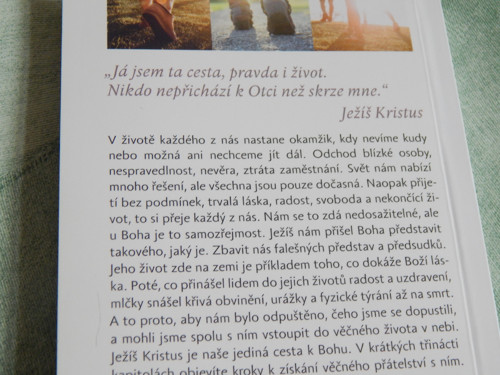 CESTA KE KRISTU křesťanská literatura, Nová kniha