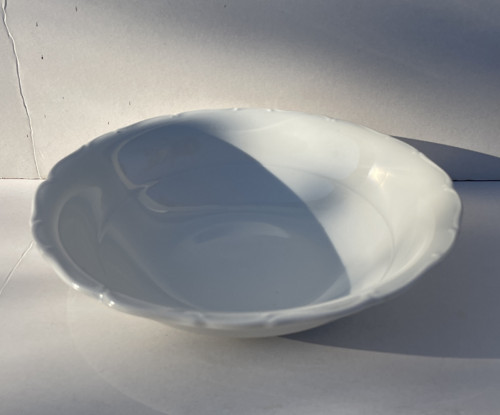 Porcelánová mísa bílá — foto 1