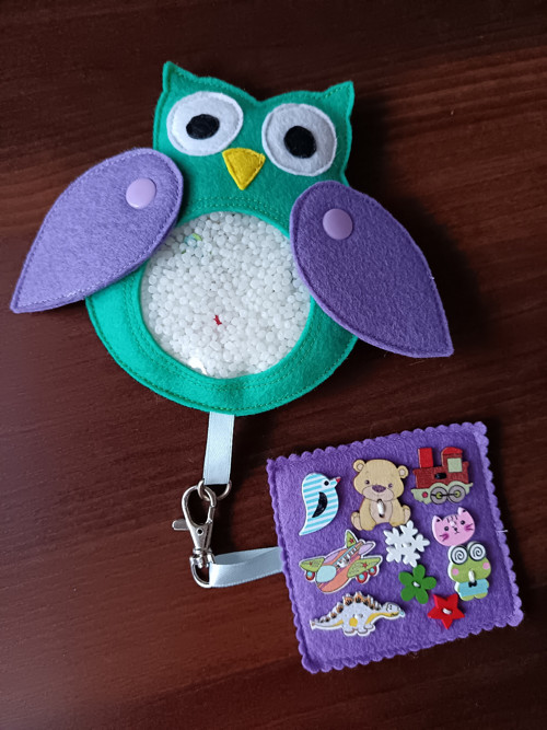 Spy Bag (pátračka) sovička
