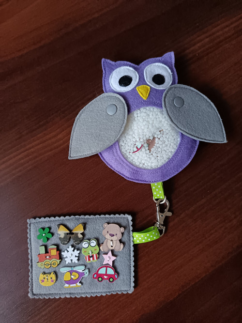 Spy Bag (pátračka) sovička