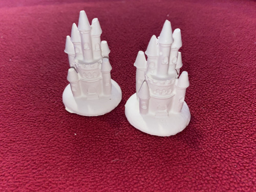 Sádrový odlitek - 3D hrad