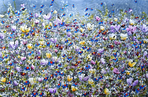 Na louce.......120x80cm