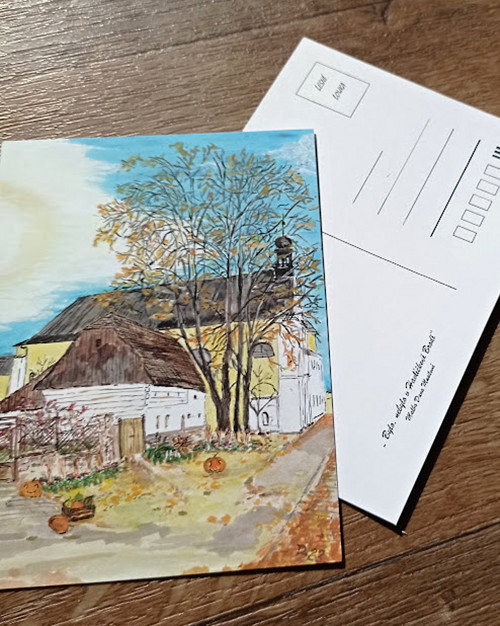 Pohlednice - Havlíčkův Brod Podzimní ráno