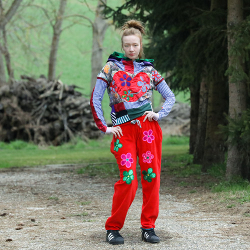 Origo tepláková súprava kvety- SvM
