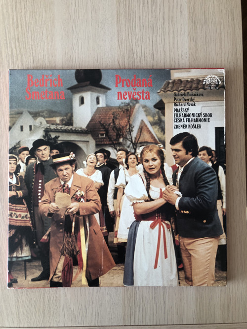 LP "Prodaná nevěsta" (desky 3 ks)