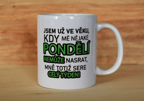 Hrnek s potiskem - hláška