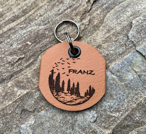 Gravírovaná psí známka
