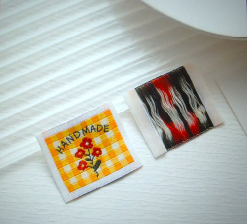 Nášivka / štítek Handmade (1ks)