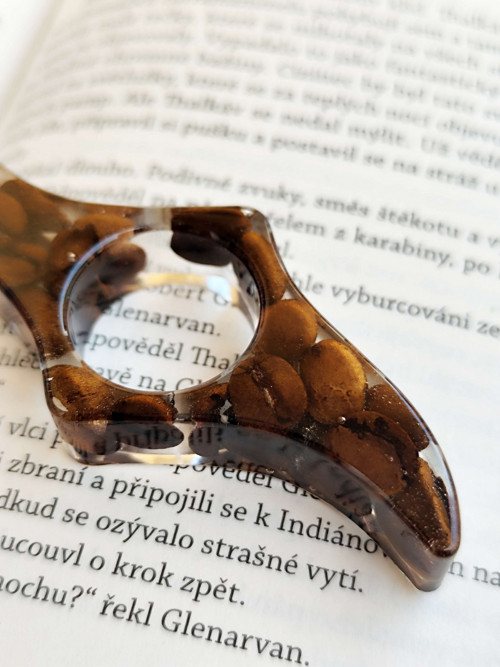 Držáček na stránky - káva — foto 1