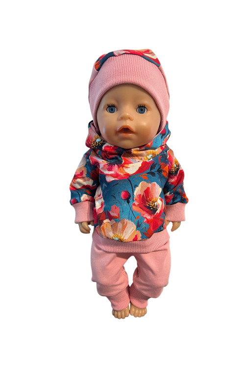 Súprava pre bábiku BABY BORN - 43 cm, kvety
