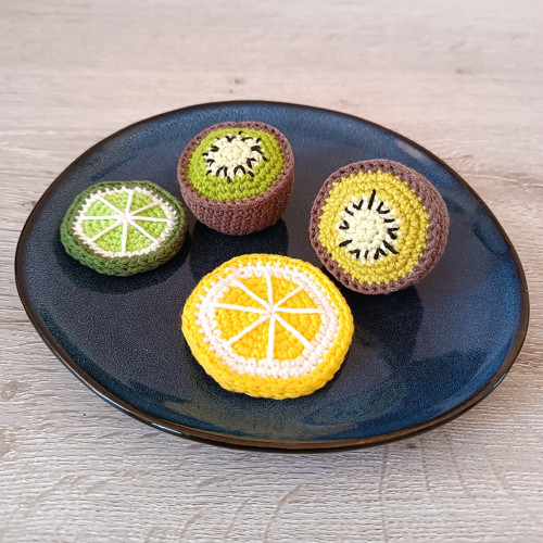 Kiwi a citron - sada 2 ks