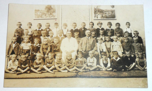 FOTOGRAFIE školní třída, spolužáci, 1931 Chotěboř