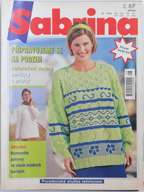 Časopis Sabrina č.8/F
