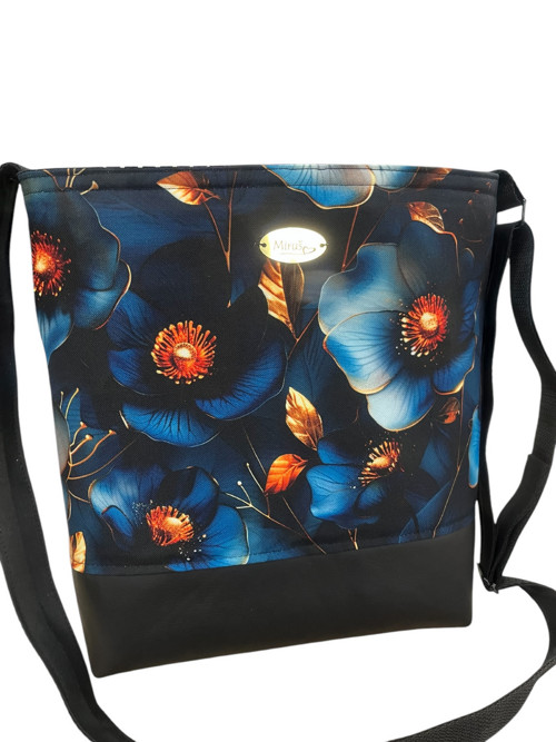 Kabelka - crossbody - květy