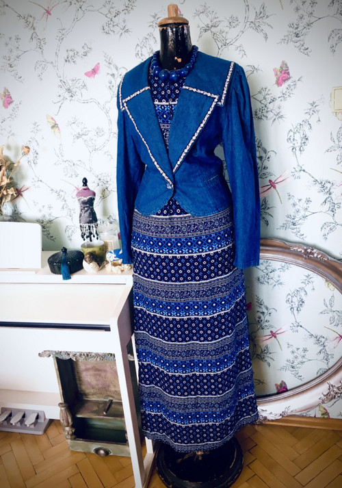 Vintage Jeans folklore sako — foto 1