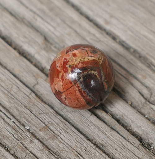 Kulička 10,2 mm - jaspis brekciový V971