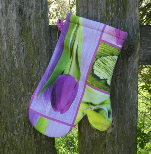 Kuchynská rukavica Tulipán
