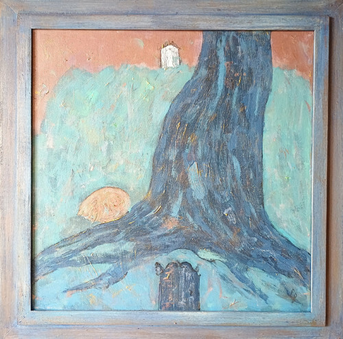 Obraz "Rezavá kočička"