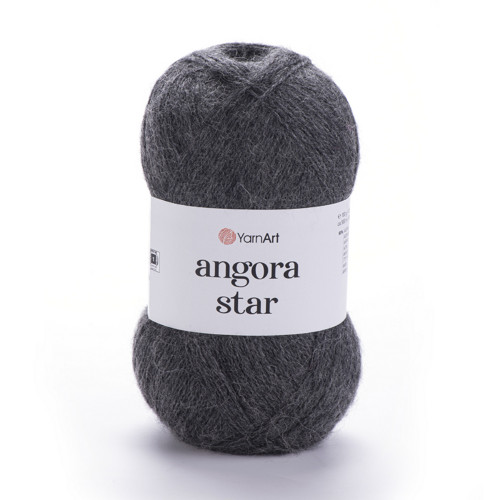 Příze Angora Star - tmavě šedá