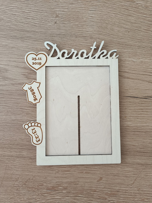 Fotorámeček na fotku 10x 15