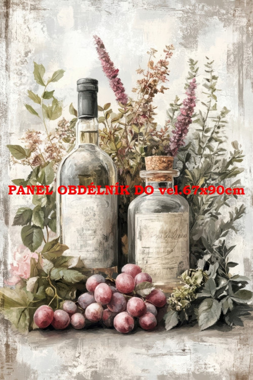 Bavlněný panel 34x50 cm - skladem