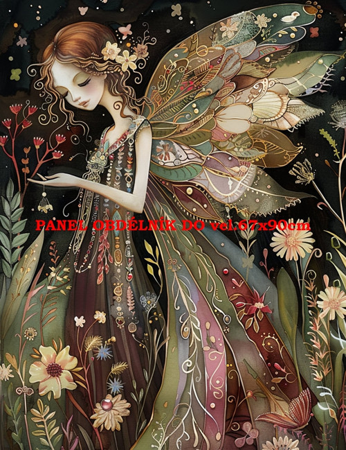 Bavlněný panel 39x50 cm - skladem — foto 1
