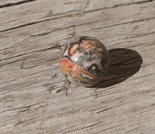 Kulička 12 mm - jaspis leopardí V979
