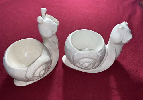Sádrový odlitek - 3D šnek