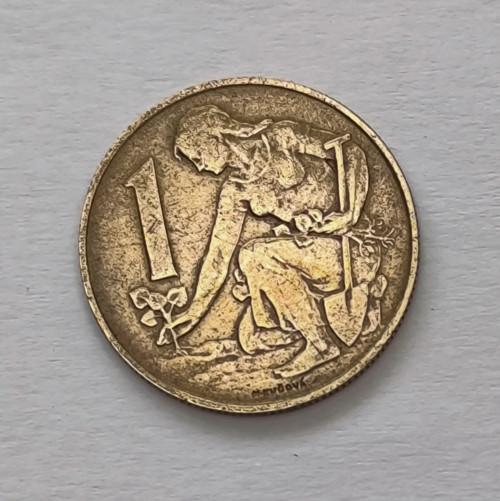 MINCE 1 koruna - 1991 ČSFR