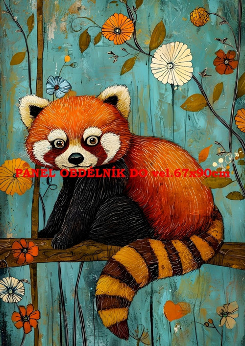 Bavlněný panel 28x40 cm skladem