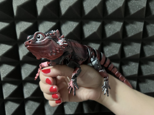 Agama Vousatá - 26 cm - 3D Tisk — foto 1