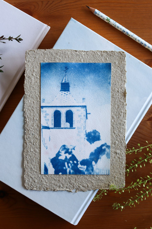 Přání na recyklovaném papíře - Iglesia de Santa Ma