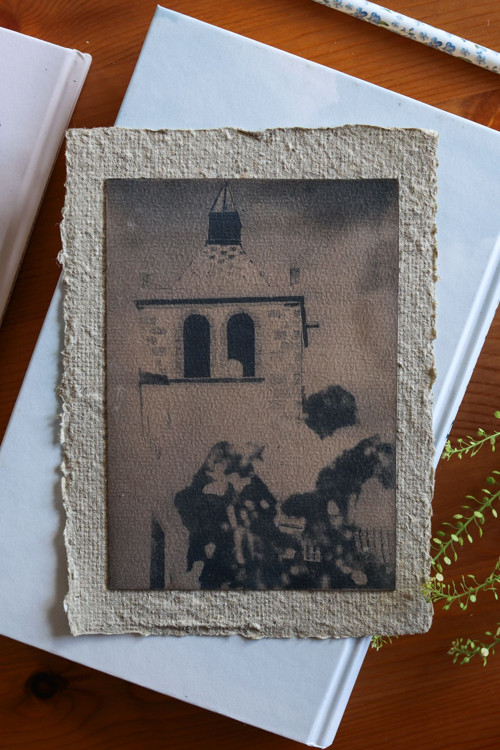 Přání na recyklovaném papíře - Iglesia de Santa Ma