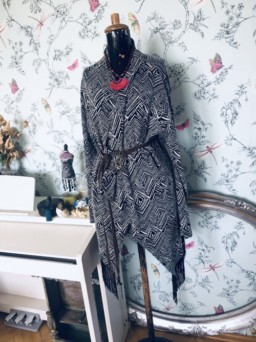 Kardigan boho aztécký — foto 1