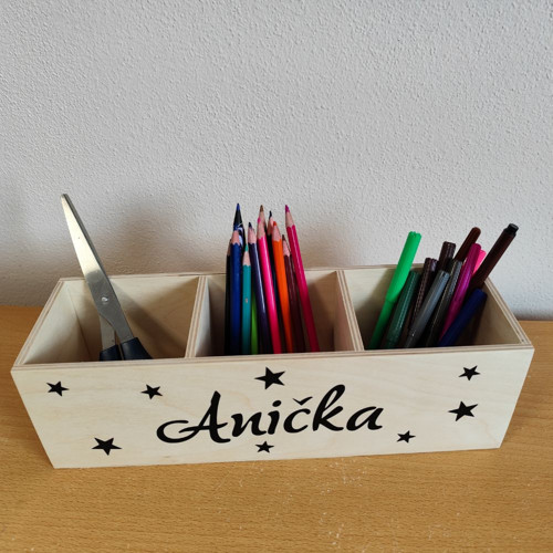 Pastelkovník pro děti se jménem přírodní