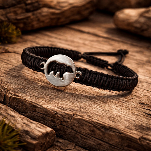 Shamballa náramek se symbolem Medvěda — foto 1