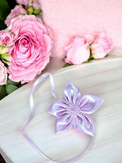 KANZASHI kytička růžová .č.163/5