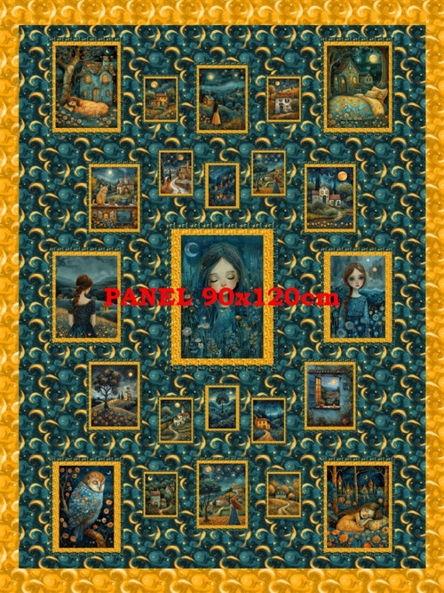 Bavlněný panel 90x120 cm