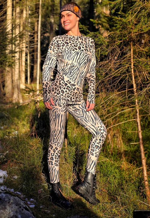 Zebropard legíny