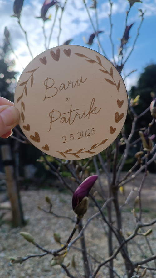 Svatební podtácky