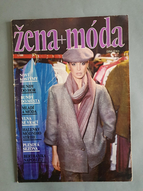 Žena a móda číslo 1 rok 1986