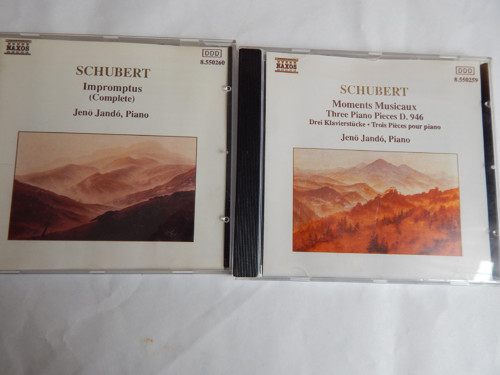 CD - SCHUBERT- Jeno Jandó, piano