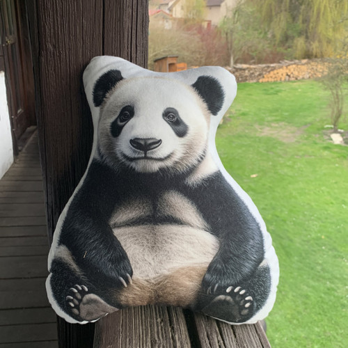 Polštář 3D - Panda menší — foto 1