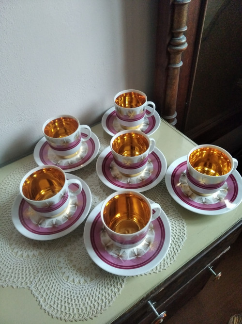 Retro porcelánové šálky Orion