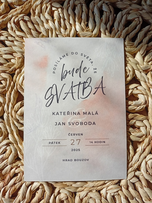 Svatební oznámení — foto 1